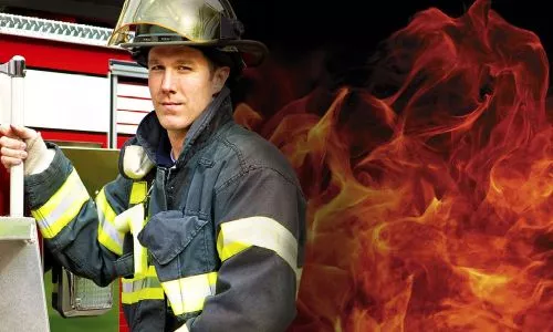 Fireman fire