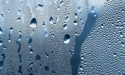 Humidity condensation water drops