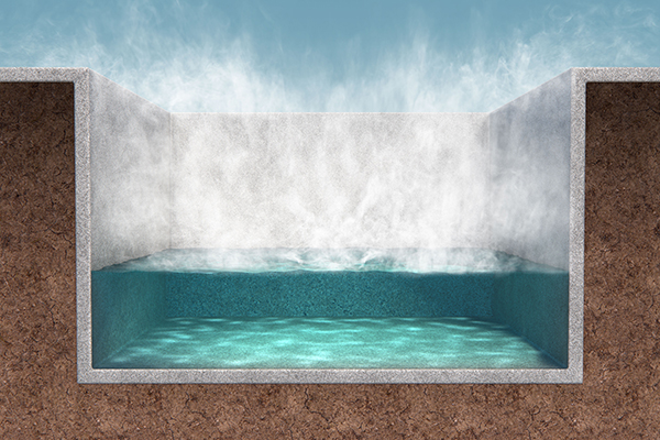 Cryospill protection in lng basin