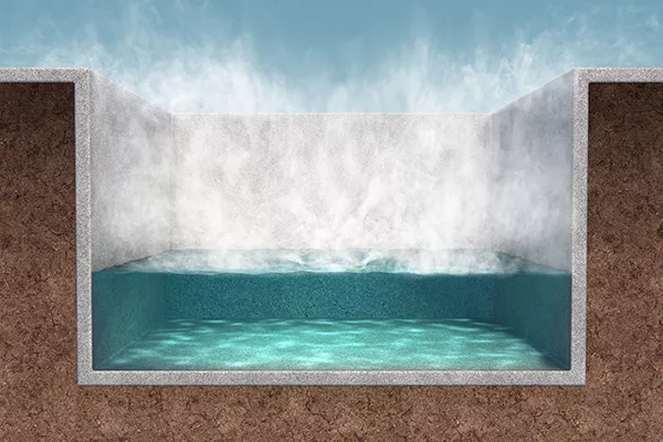 Cryospill protection in lng basin