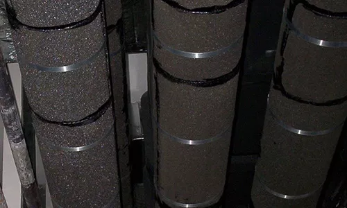 foamglas chilled water pipes