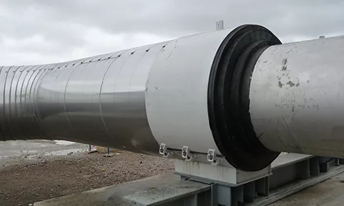 Foamglas pipe supports