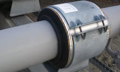 Foamglas pipe support