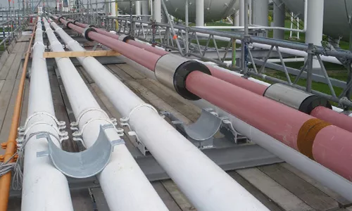Design considerations for pipe supports and the influence on thermal ...