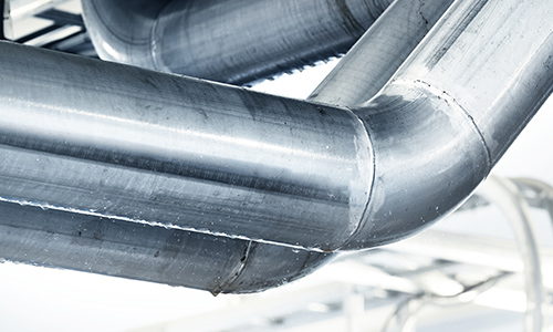 Dripping chilled water pipes