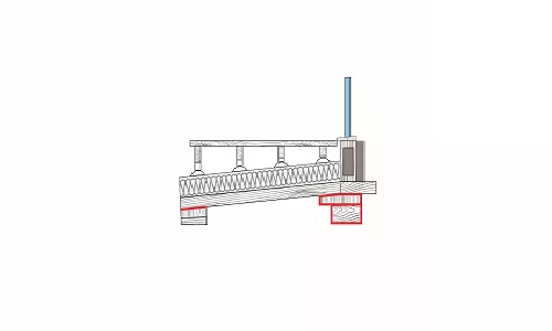 FOAMGLAS TAPERED a pente integree 2D image