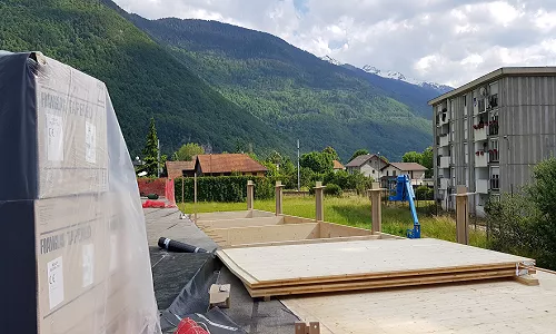 Maison Enfance 73 Albertville Tapered BOIS CLT Tectoniques image