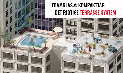 Foamglas terrasse sytem