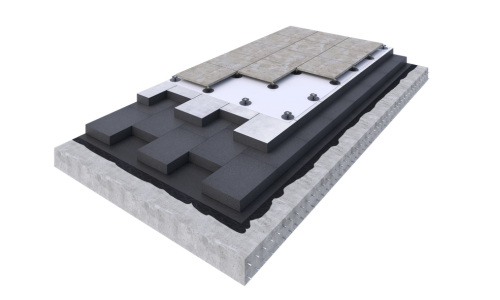 technical roof podium invatherm foamglas