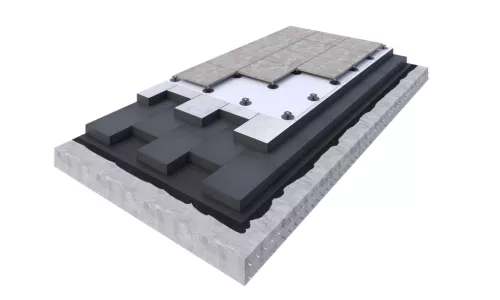 technical roof podium invatherm foamglas