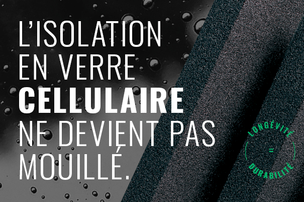 Insulation does not get wet FR