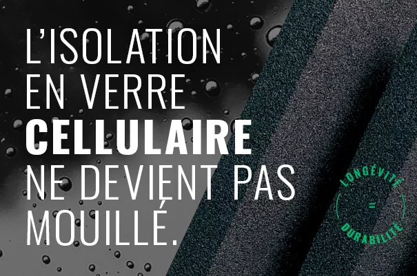 Insulation does not get wet FR