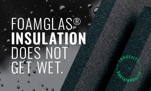 Insulation does not get wet