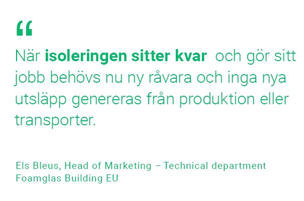 Insulation stays in place SE