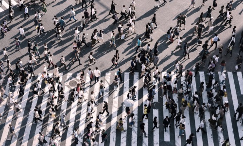 People on the street