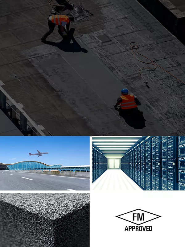 Le système de toiture compacte FOAMGLAS® a été testé et certifié de manière indépendante par FM Approvals