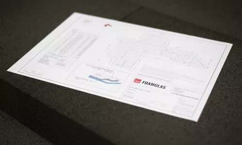 FOAMGLAS® Tapered Installation Plan