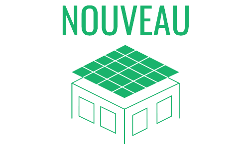 nouveau reusable roof white