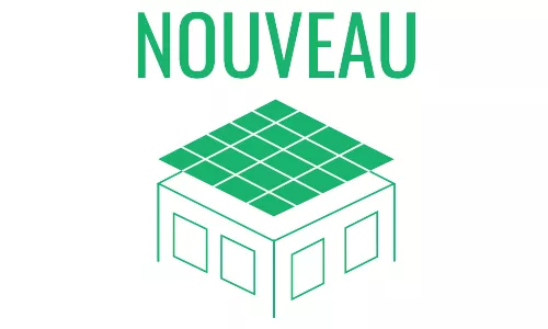 nouveau reusable roof white