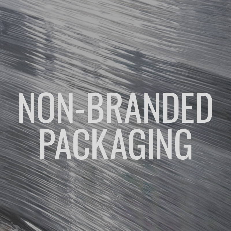 Image non branded packaging