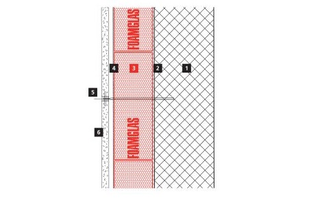 2D build-up of the facade - Didymoteichon in Greece