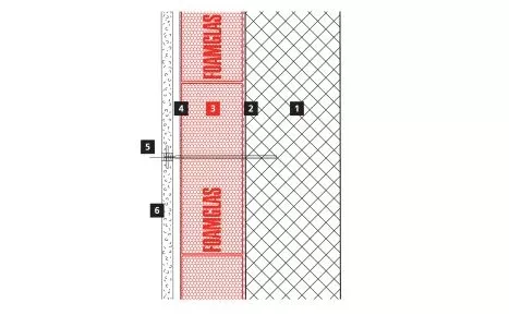 2D build-up of the facade - Didymoteichon in Greece