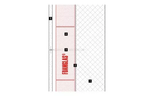 2D Facade build-up of the Herzlya Hills project