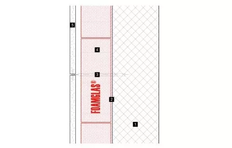 2D Facade build-up of the Reserve Tower in Netanya