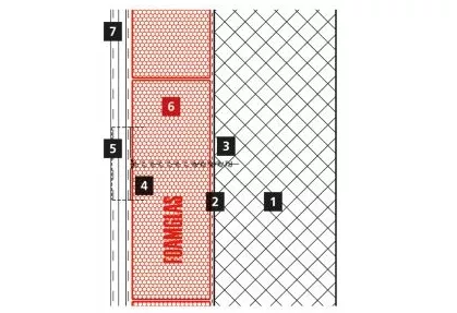 2D facade build-up at the Airport of Yuzhny
