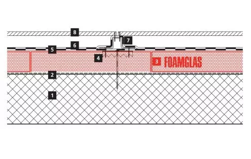2D build-up of the Mercury city tower