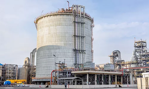 Ammonia storage tank