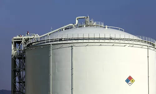 Ammonia storage tank