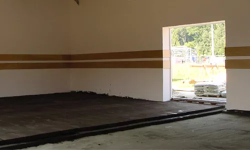 Foamglas in cold store