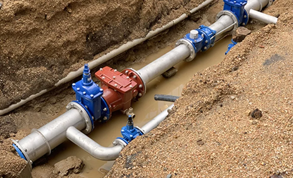 Chilled water and sewage