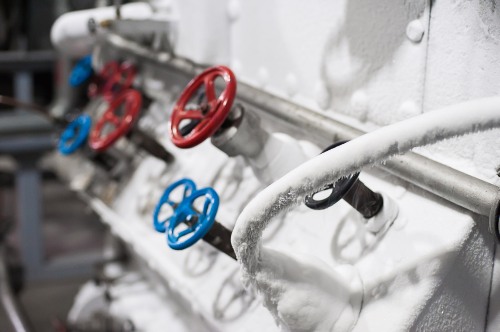 Frozen pipes and equipment
