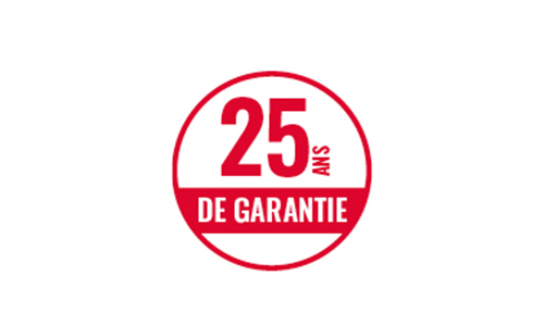 25 ans garantie