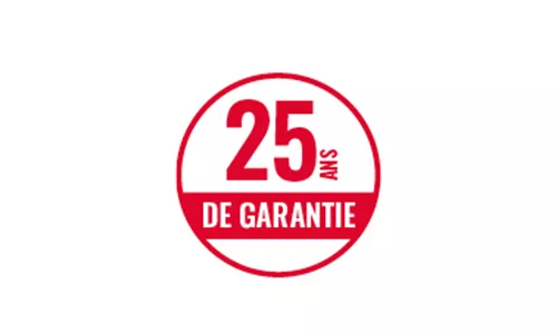 25 ans garantie