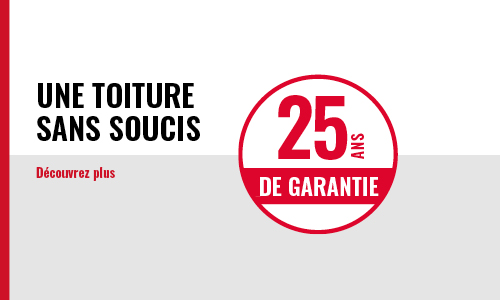 Banner 25 year warranty FR