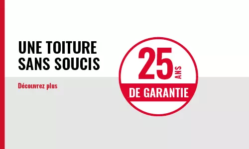 Banner 25 year warranty FR