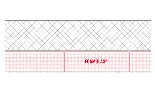 2D Build-up Interior ceiling insulation