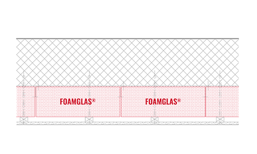 2D Build-up Interior ceiling insulation