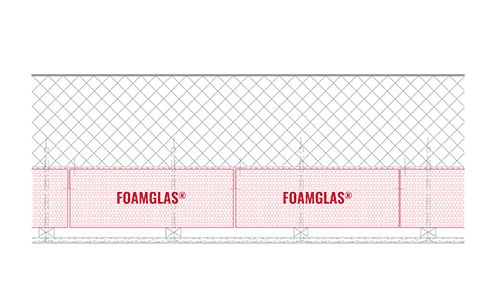 2D Build-up Interior ceiling insulation