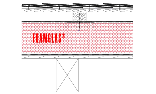 2D Build-up Slate roof covering on timber frame structure