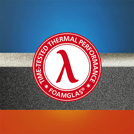 Foamglas with lambda logo