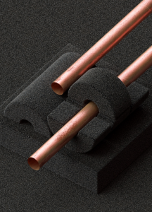 Foamglas copper tubes