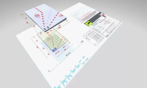 Foamglas tapered roof 3D